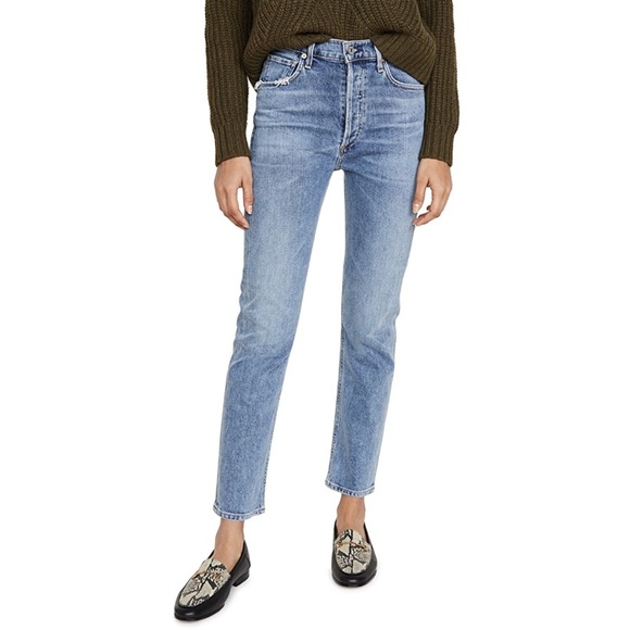 Citizens Of Humanity Denim - COH Charlotte High Rise Straight Jeans In Taboo